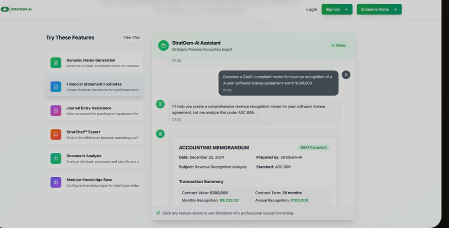 StratGem AI — project showcase